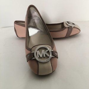 Michael Kors Leather Ballet Flats NWOT